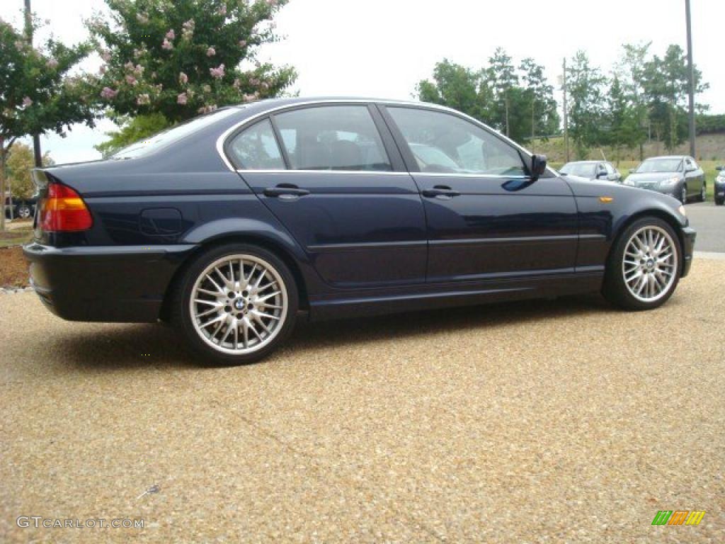 2003 3 Series 330i Sedan - Black Sapphire Metallic / Sand photo #5