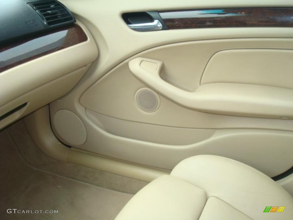 2003 3 Series 330i Sedan - Black Sapphire Metallic / Sand photo #20
