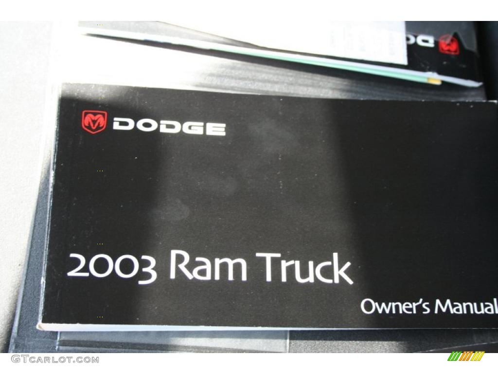 2003 Ram 1500 SLT Quad Cab 4x4 - Black / Dark Slate Gray photo #4