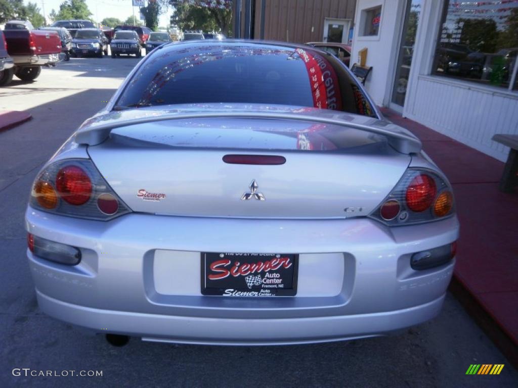 2003 Eclipse GT Coupe - Sterling Silver Metallic / Midnight photo #22