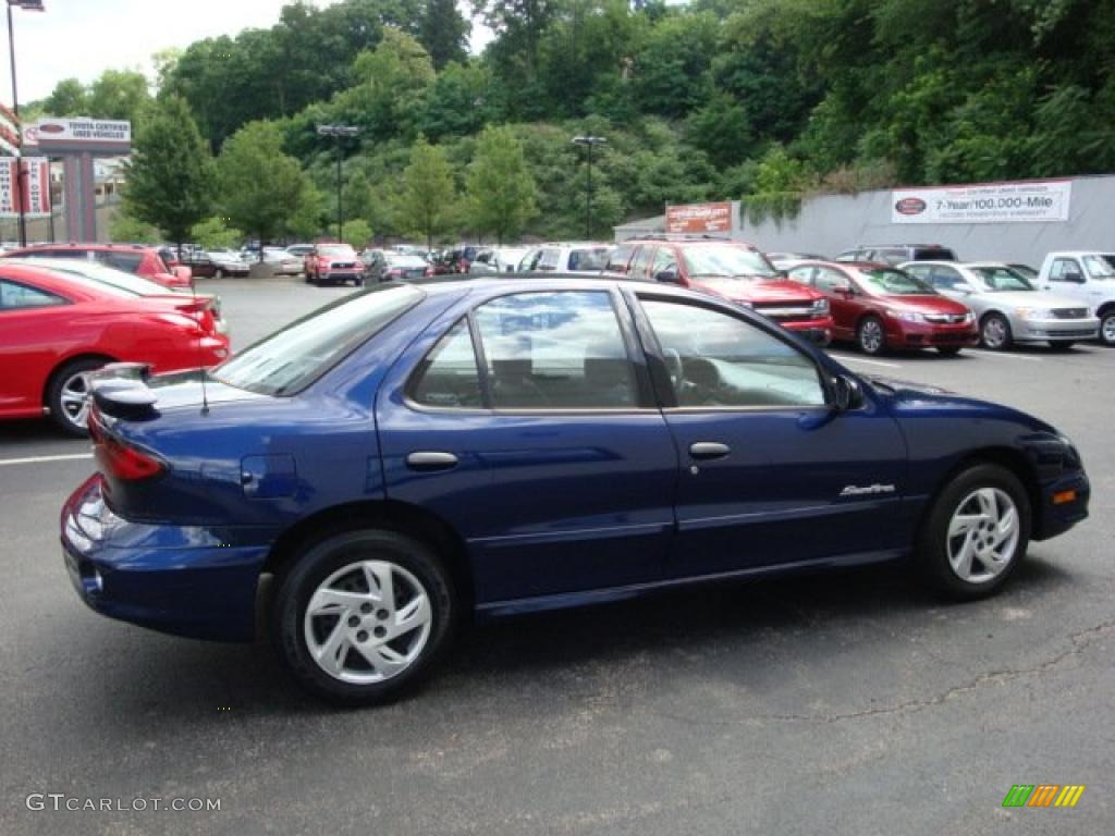 2001 Sunfire SE Sedan - Indigo Blue / Graphite photo #5