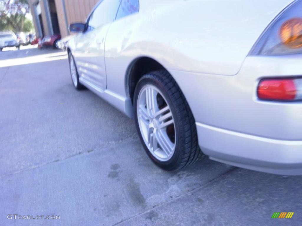 2003 Eclipse GT Coupe - Sterling Silver Metallic / Midnight photo #34