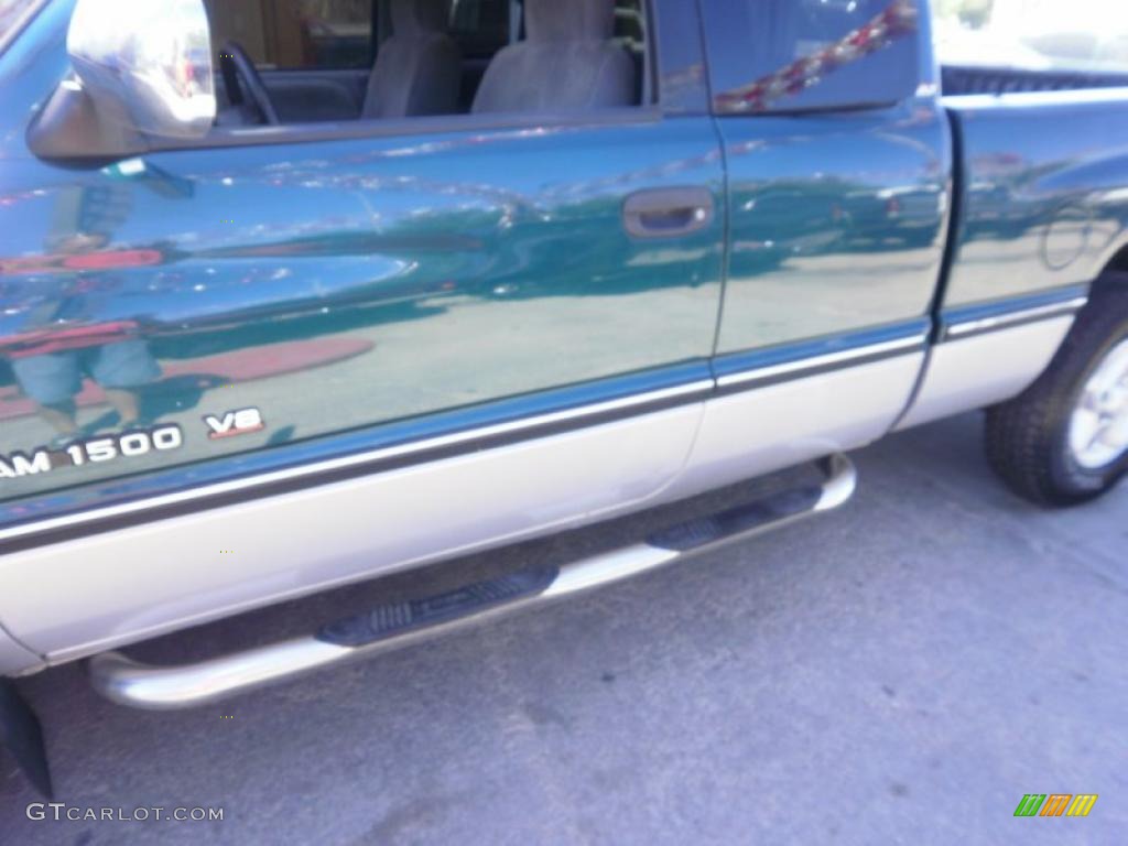 1997 Ram 1500 Laramie SLT Extended Cab - Emerald Green Metallic / Mist Gray photo #33
