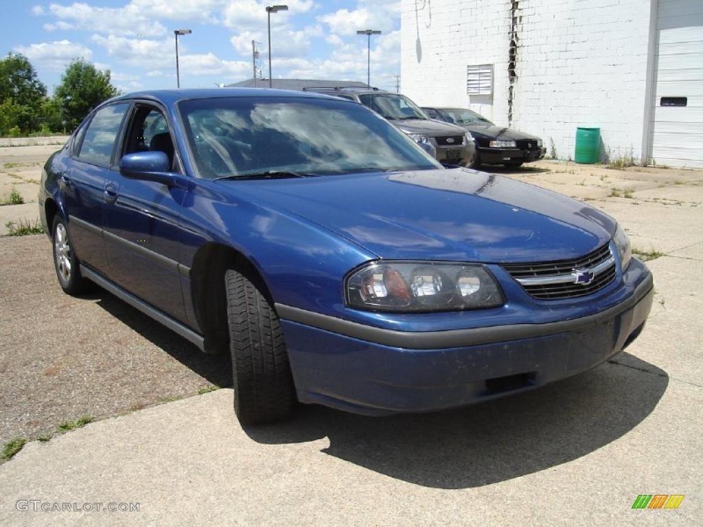 2003 Impala  - Superior Blue Metallic / Medium Gray photo #7