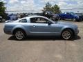 2005 Windveil Blue Metallic Ford Mustang V6 Deluxe Coupe  photo #6