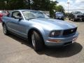 2005 Windveil Blue Metallic Ford Mustang V6 Deluxe Coupe  photo #7