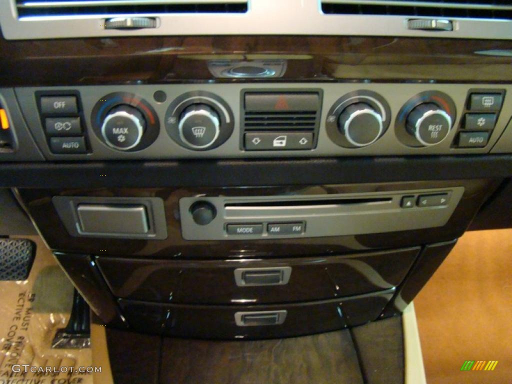 2008 7 Series 750Li Sedan - Monaco Blue Metallic / Natural Brown photo #9