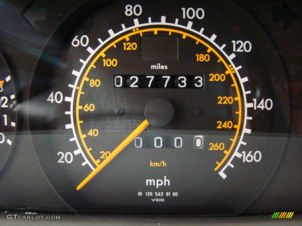 1991 S Class 560 SEL - Black / Black photo #16