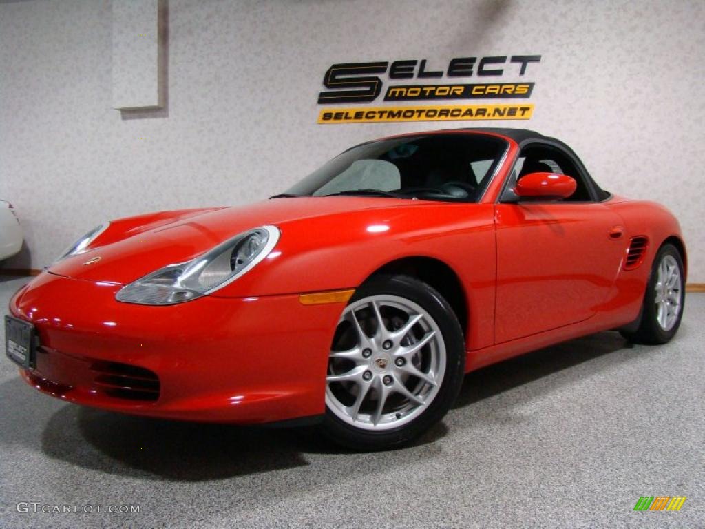 2004 Boxster  - Guards Red / Black photo #1