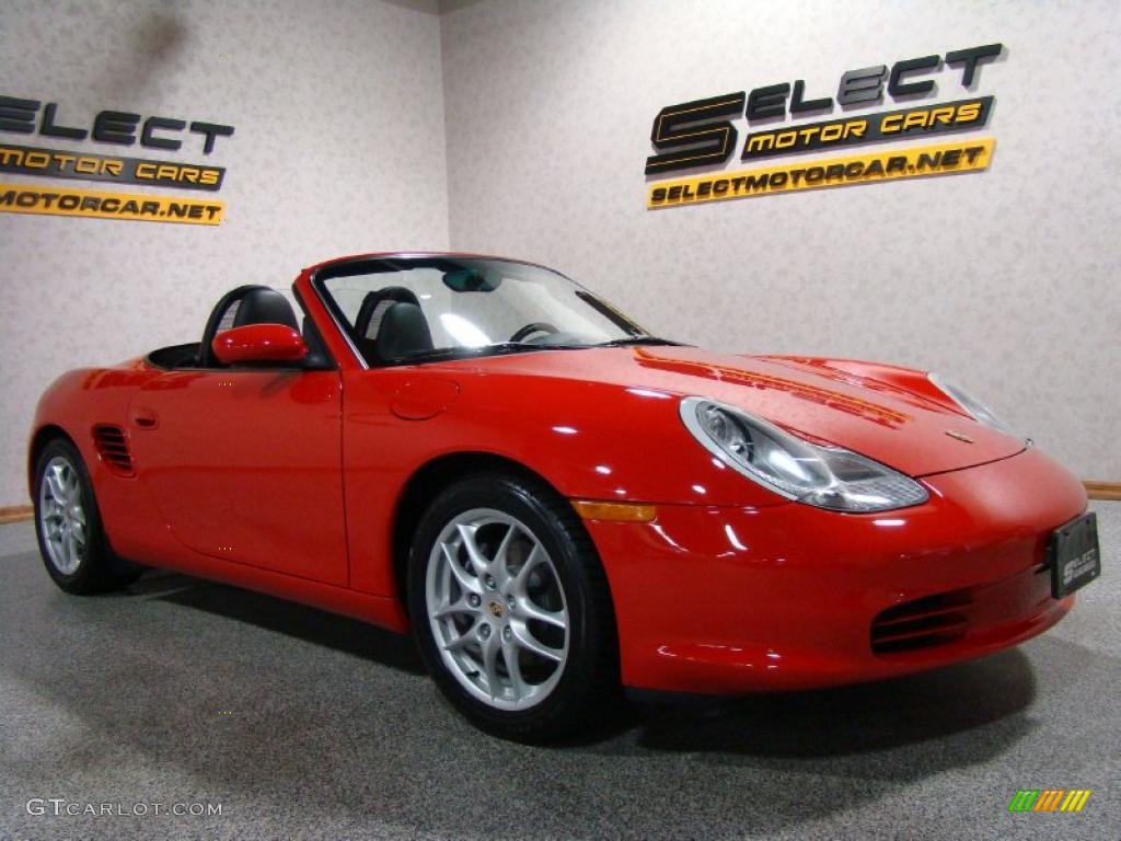 2004 Boxster  - Guards Red / Black photo #3