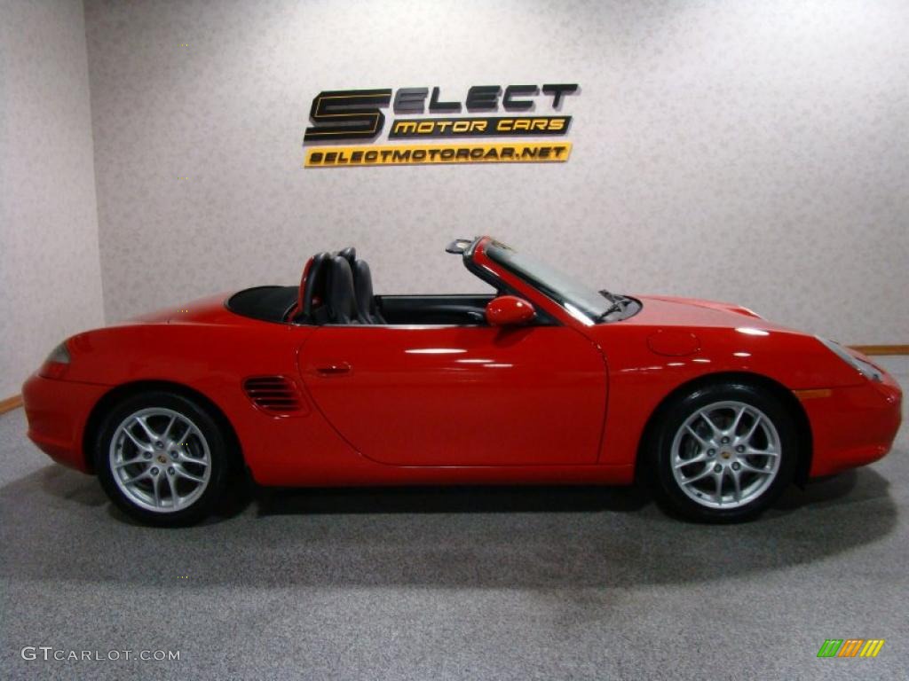 2004 Boxster  - Guards Red / Black photo #4