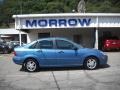 2000 Light Sapphire Blue Metallic Ford Focus SE Sedan  photo #1