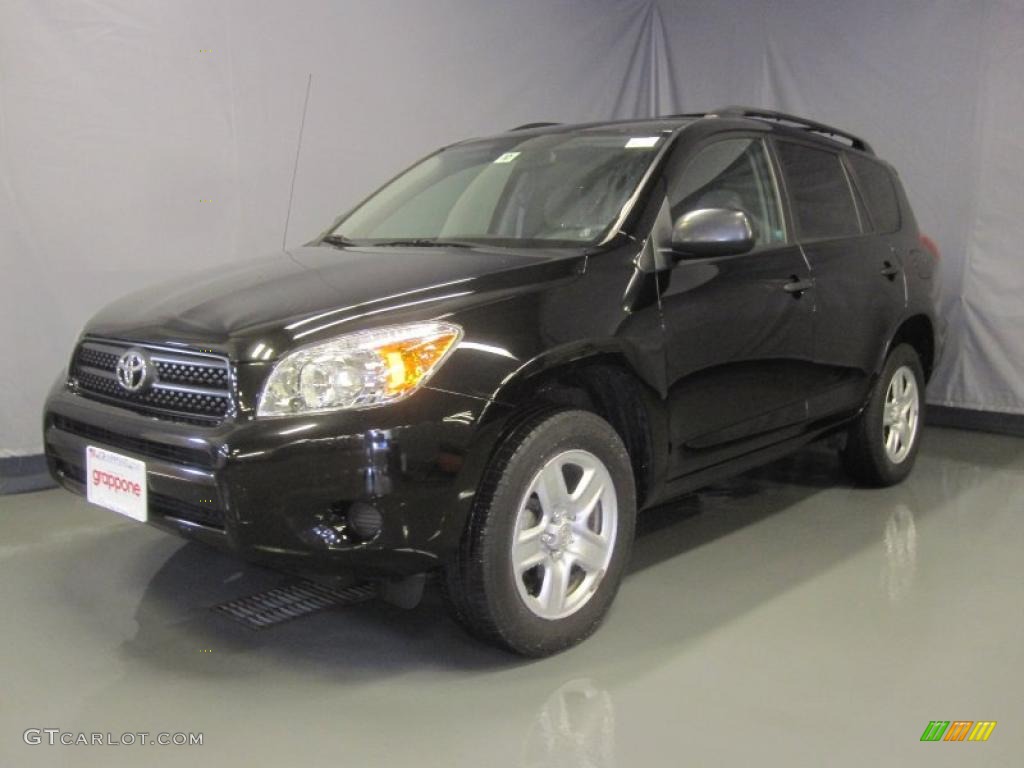 2007 RAV4 4WD - Black / Ash Gray photo #1