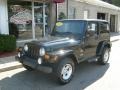 2004 Black Jeep Wrangler Sahara 4x4  photo #1