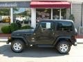 2004 Black Jeep Wrangler Sahara 4x4  photo #2