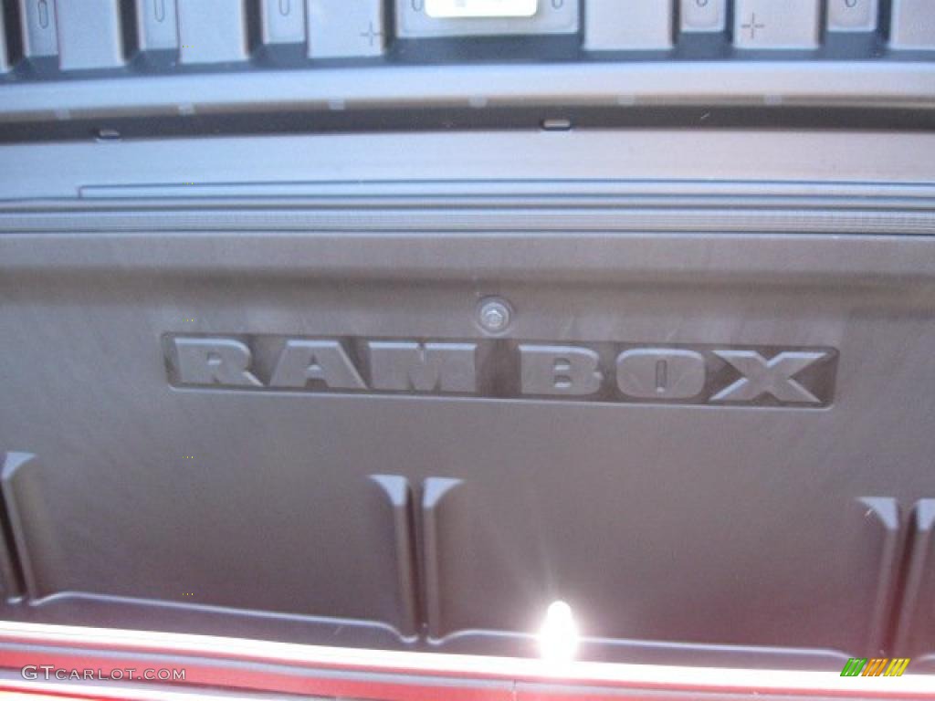 2010 Ram 1500 Laramie Crew Cab 4x4 - Inferno Red Crystal Pearl / Dark Slate Gray photo #18