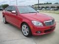 2008 Mars Red Mercedes-Benz C 300 Luxury  photo #2