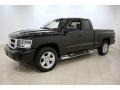 Brilliant Black - Dakota SXT Extended Cab 4x4 Photo No. 3