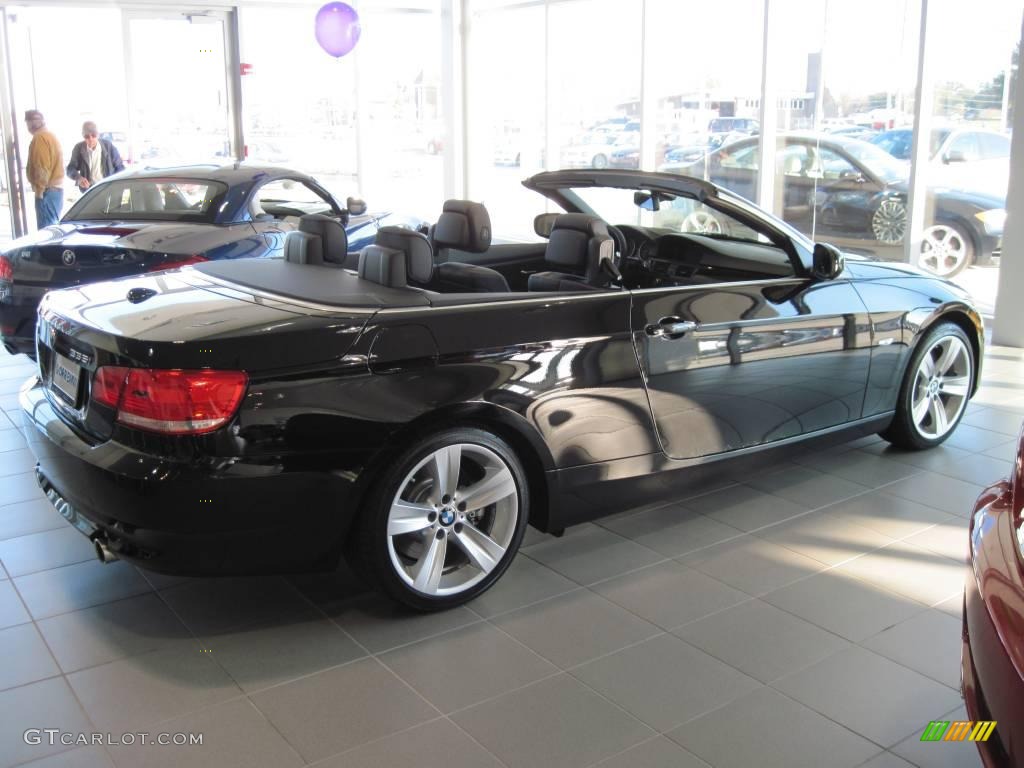 2010 3 Series 335i Convertible - Jet Black / Black photo #4