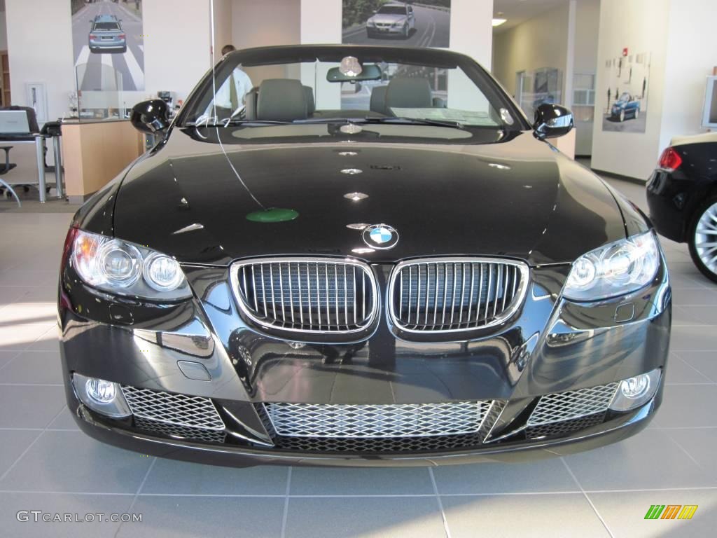 2010 3 Series 335i Convertible - Jet Black / Black photo #5