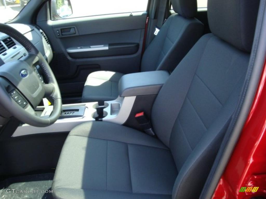 2010 Escape XLT V6 4WD - Sangria Red Metallic / Charcoal Black photo #7