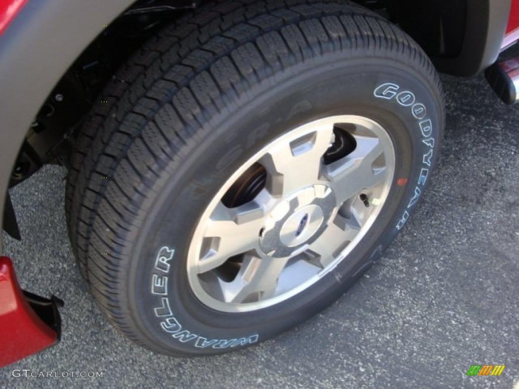2010 F150 FX4 SuperCrew 4x4 - Red Candy Metallic / Black photo #12