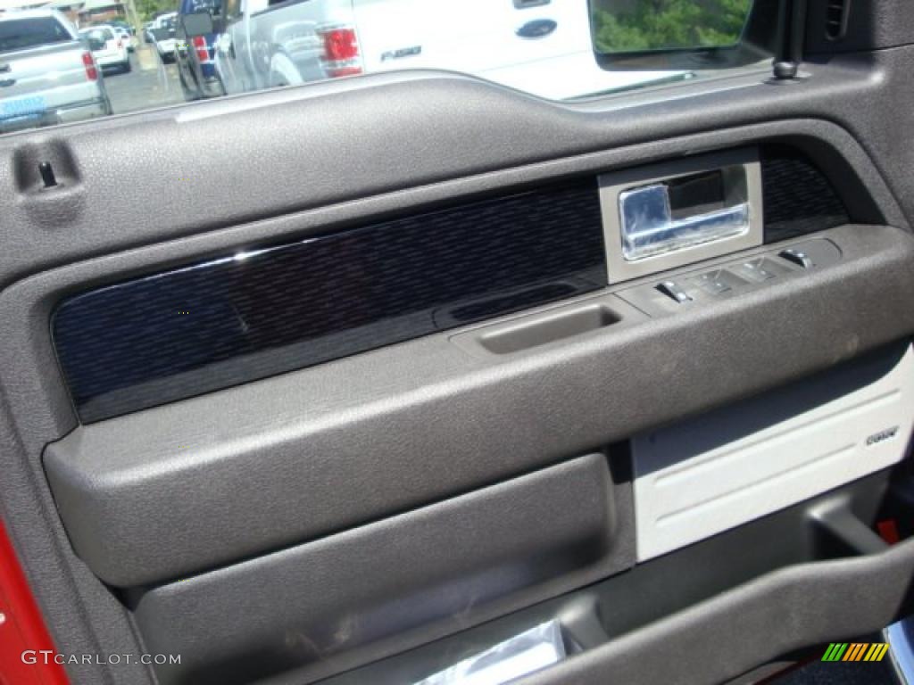 2010 F150 FX4 SuperCrew 4x4 - Red Candy Metallic / Black photo #16