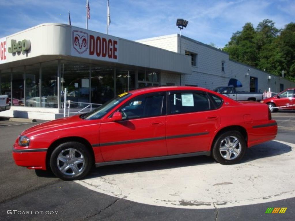 2004 Impala  - Victory Red / Neutral Beige photo #1