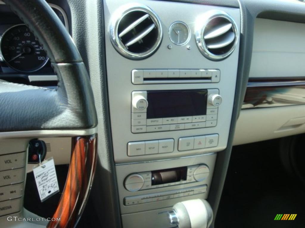 2008 MKZ Sedan - Vapor Silver Metallic / Light Stone photo #9