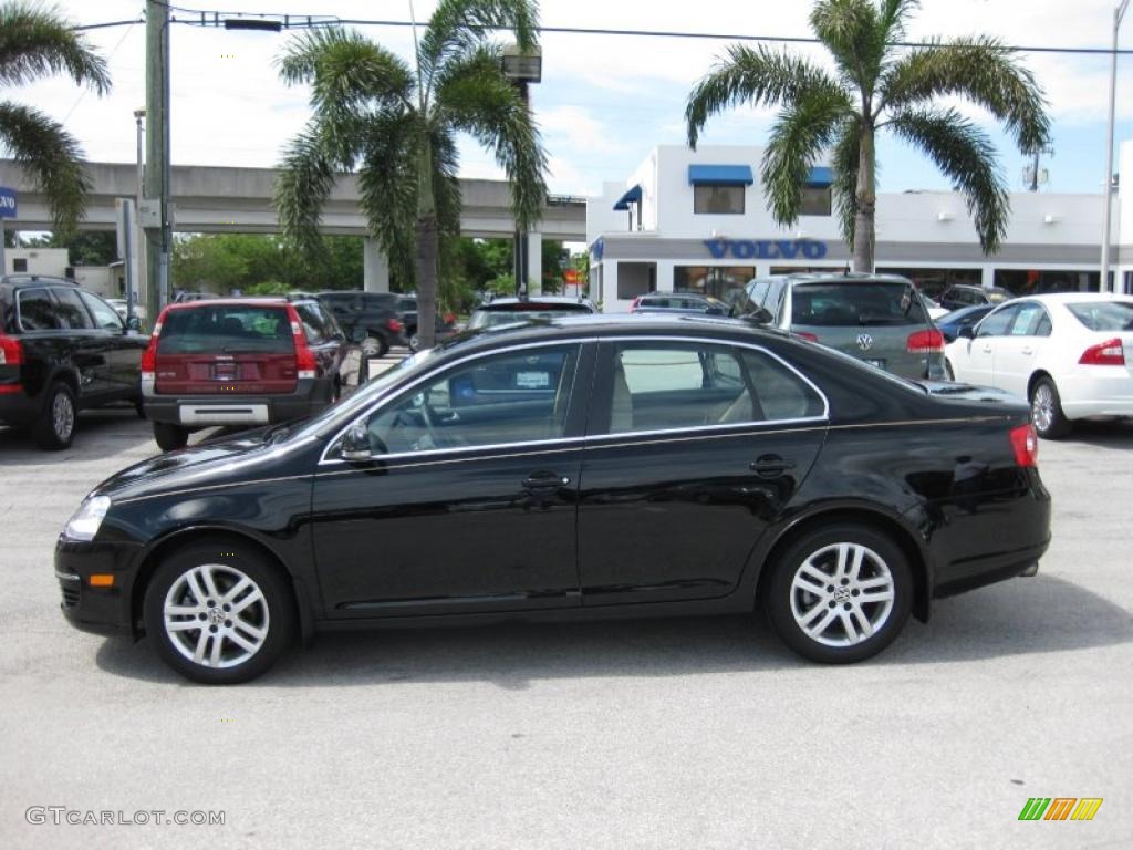 2007 Black Volkswagen Jetta 2.5 Sedan 32268395 Photo 2