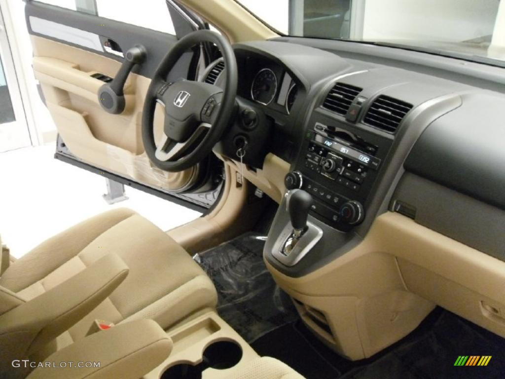 2010 CR-V EX - Urban Titanium Metallic / Ivory photo #23