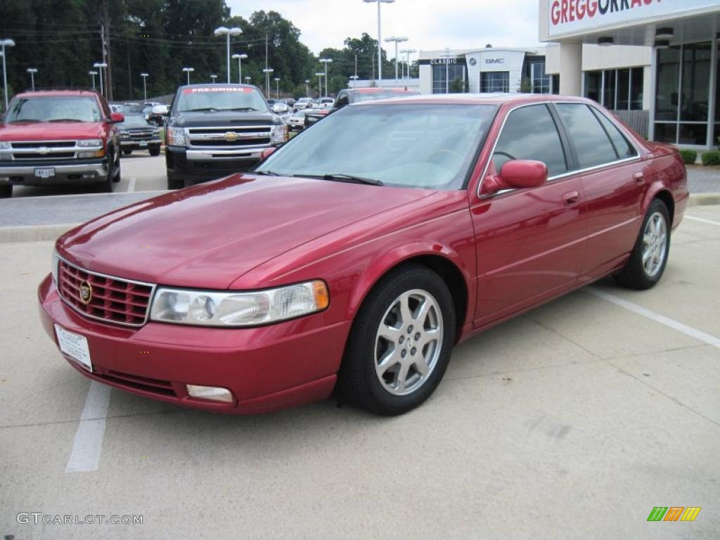 2003 Seville STS - Crimson Red Pearl / Neutral Shale photo #1