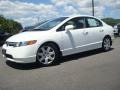 Taffeta White - Civic LX Sedan Photo No. 2