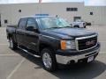 2010 Onyx Black GMC Sierra 1500 SLT Crew Cab 4x4  photo #5