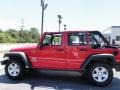 Flame Red - Wrangler Unlimited X 4x4 Photo No. 1