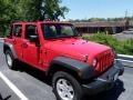 Flame Red - Wrangler Unlimited X 4x4 Photo No. 5