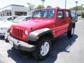 Flame Red - Wrangler Unlimited X 4x4 Photo No. 7
