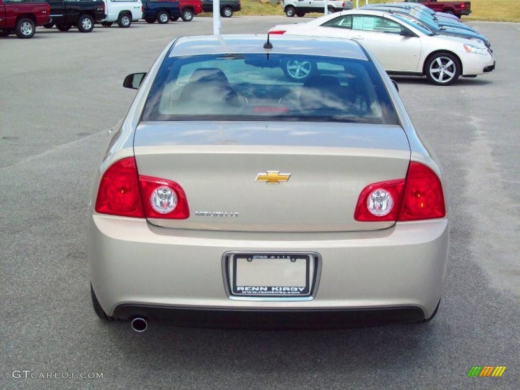 2010 Malibu LT Sedan - Gold Mist Metallic / Cocoa/Cashmere photo #8