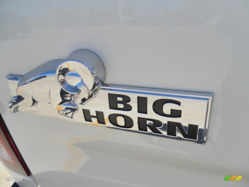 2010 Ram 1500 Big Horn Crew Cab 4x4 - Stone White / Dark Slate/Medium Graystone photo #18