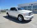 2010 Stone White Dodge Ram 1500 Big Horn Crew Cab 4x4  photo #25