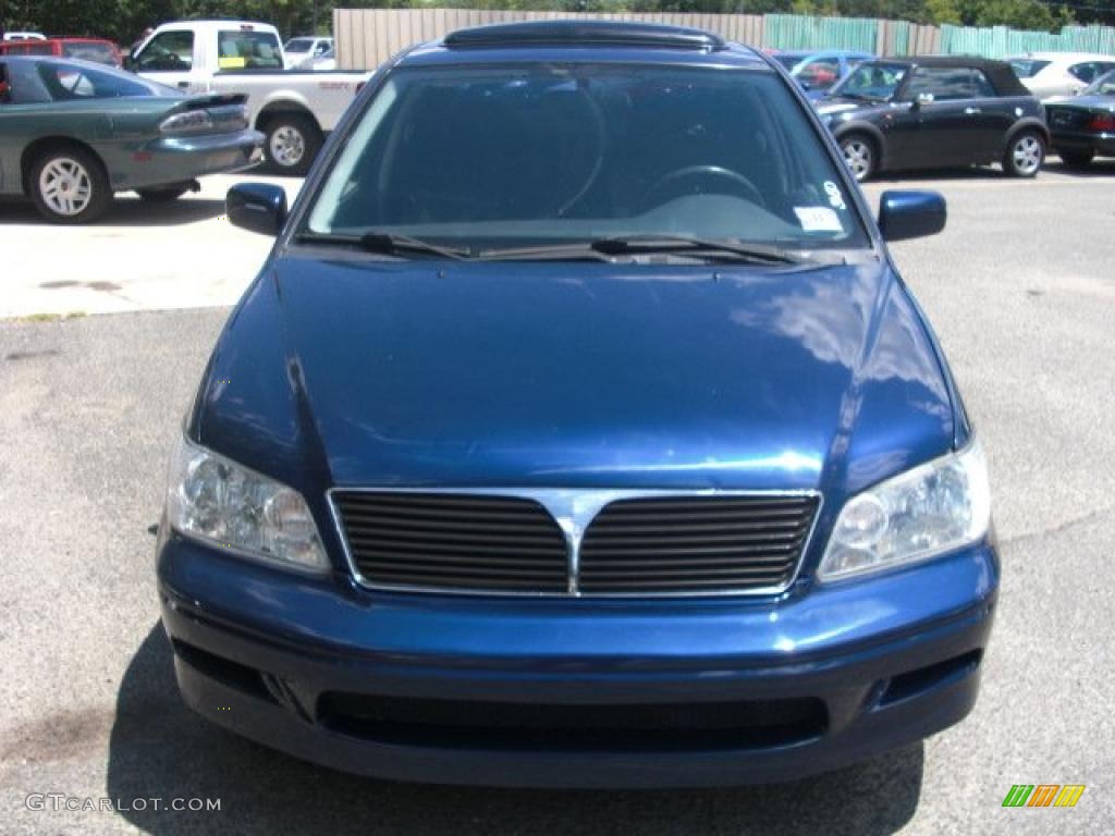 2003 Lancer LS - Royal Blue Pearl / Black photo #1