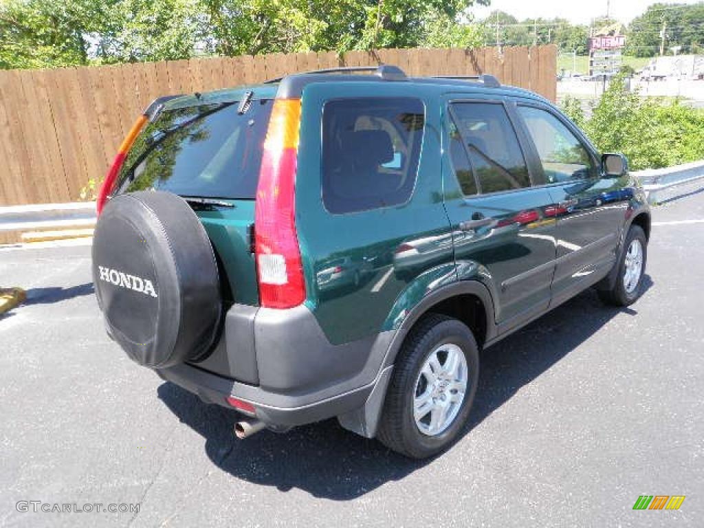2003 CR-V EX 4WD - Clover Green Pearl / Saddle photo #4