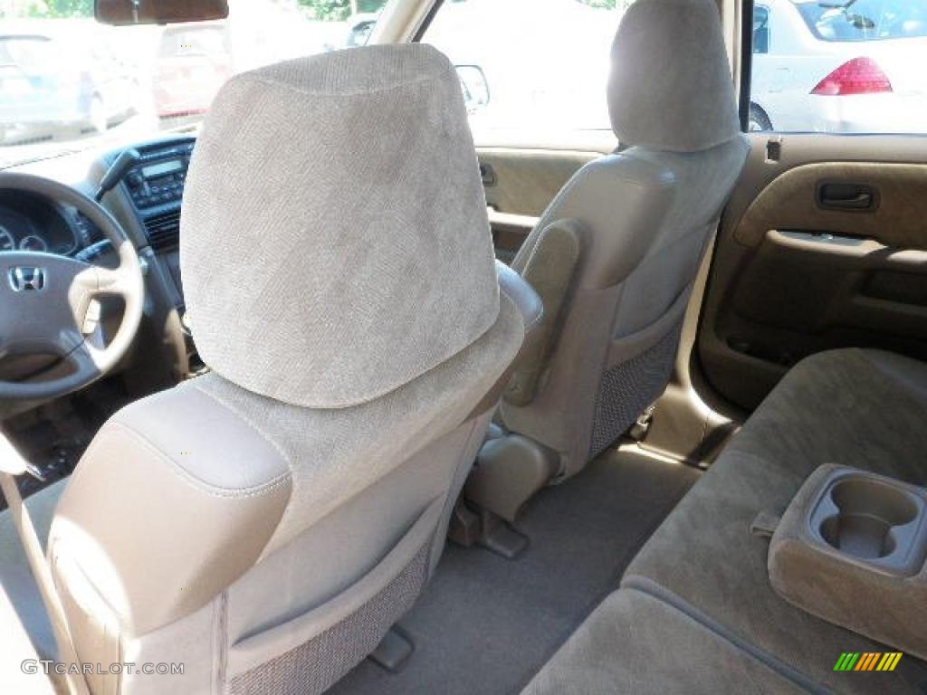 2003 CR-V EX 4WD - Clover Green Pearl / Saddle photo #14