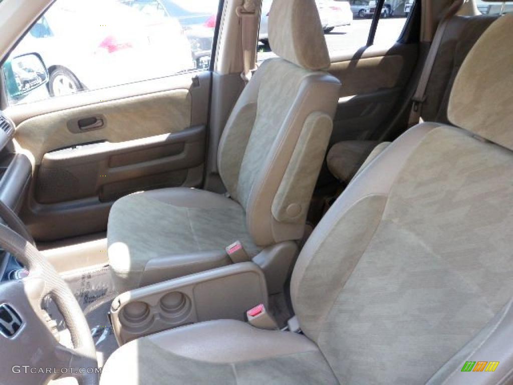 2003 CR-V EX 4WD - Clover Green Pearl / Saddle photo #18