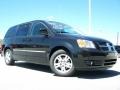 2010 Brilliant Black Crystal Pearl Dodge Grand Caravan SXT Crew  photo #1