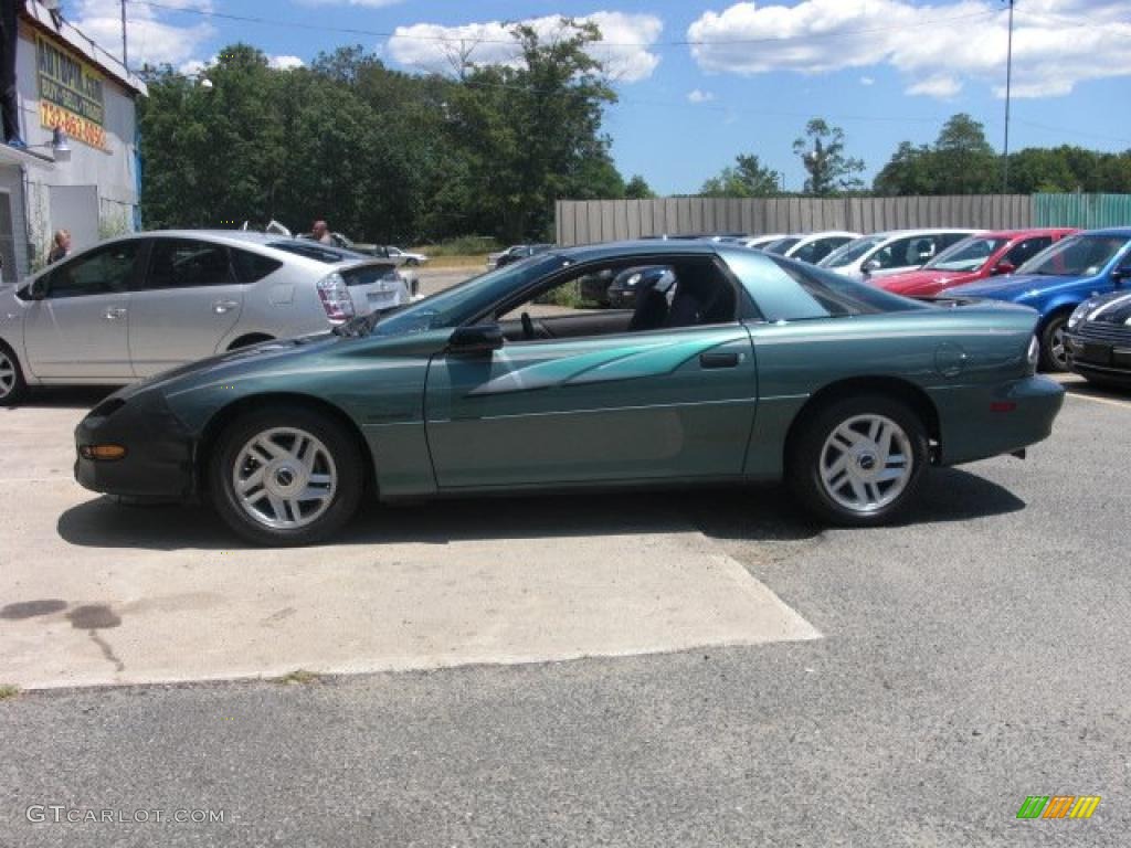 1994 Camaro Coupe - Dark Green Gray Metallic / Black photo #4