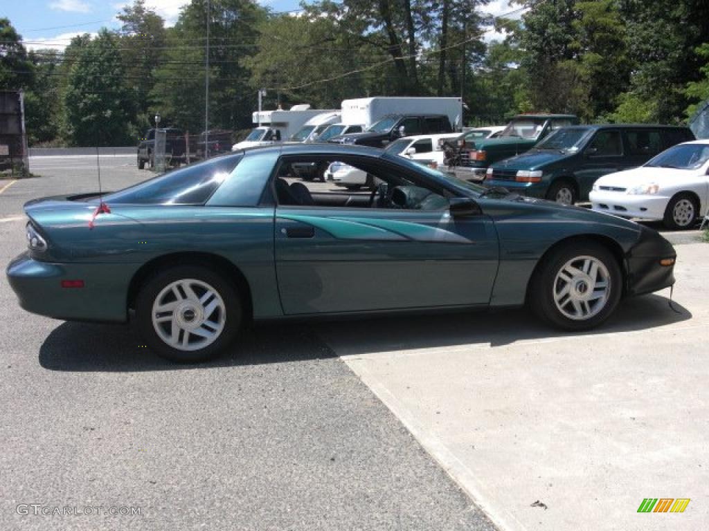 1994 Camaro Coupe - Dark Green Gray Metallic / Black photo #8