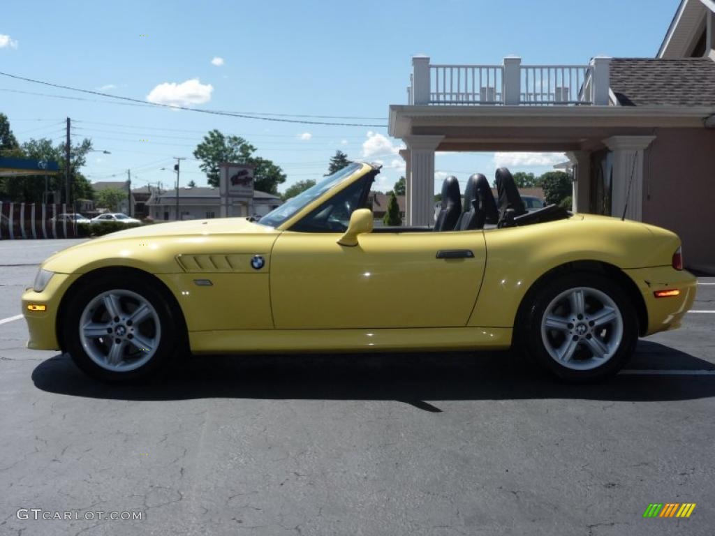 2000 Z3 2.3 Roadster - Dakar Yellow / Black photo #7