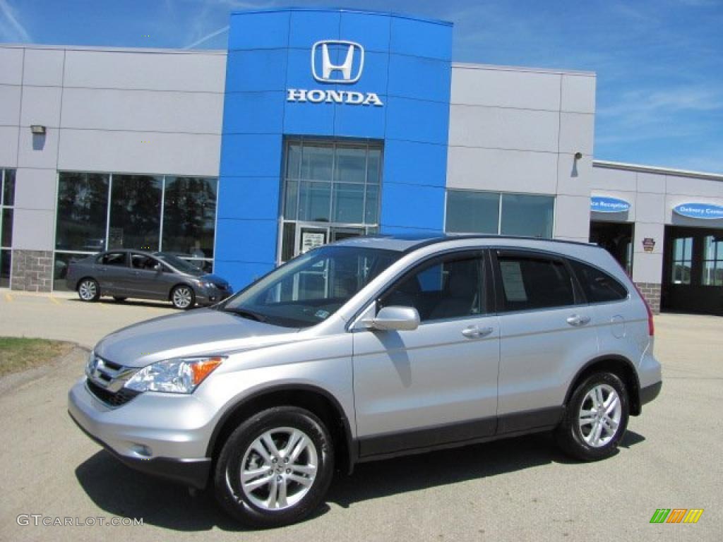 Alabaster Silver Metallic Honda CR-V