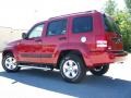 2010 Inferno Red Crystal Pearl Jeep Liberty Sport 4x4  photo #4